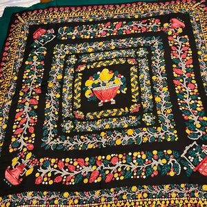 CARTIER - Authentic Vintage Shawl - Great accent piece for a Glamorous look!